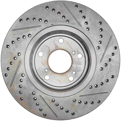 StopTech  Sport Cryo Drilled/Slotted Brake Rotor; Rear Right