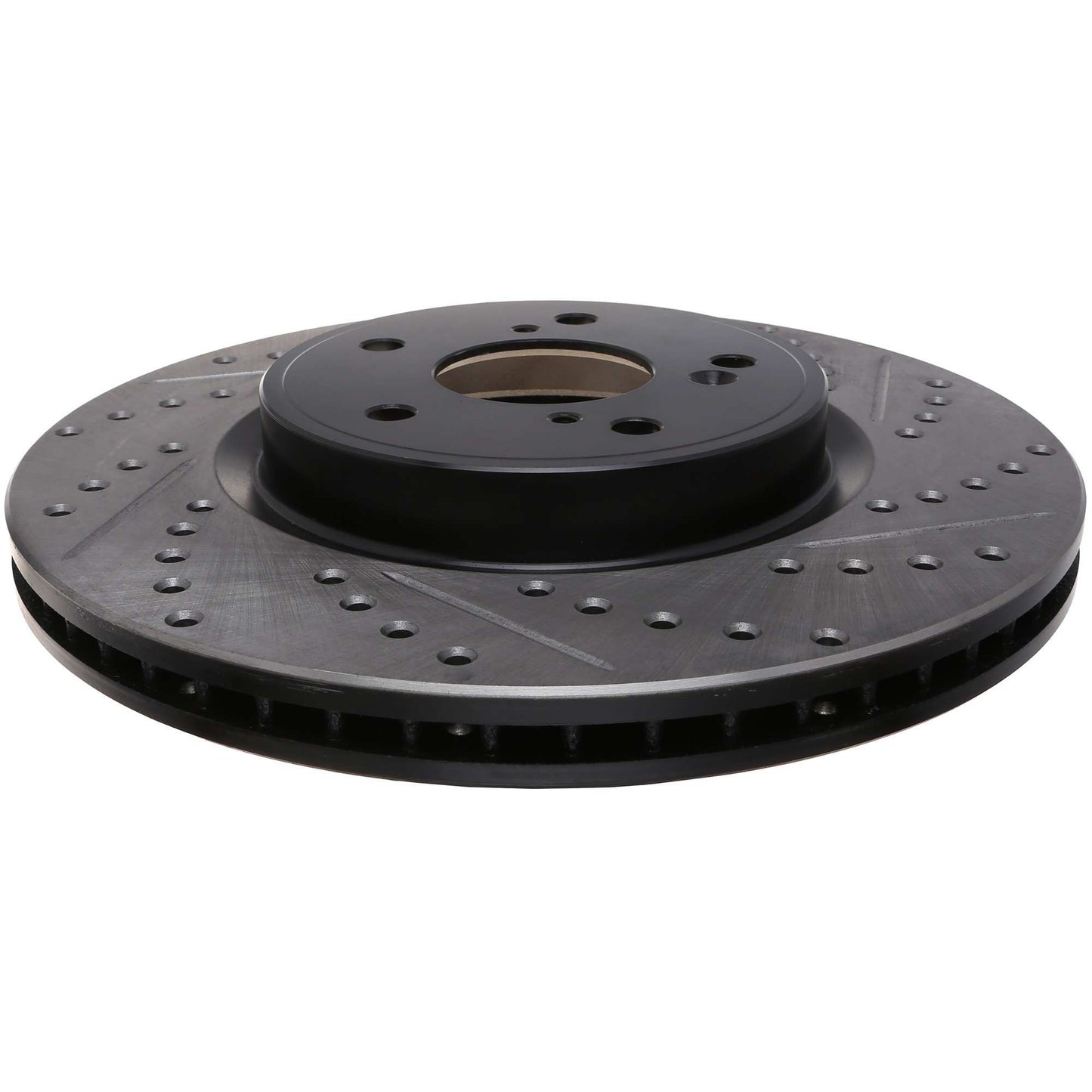 StopTech 2017 Honda CR-V Sport Drilled & Slotted Rotor - Left Front 127.40096L