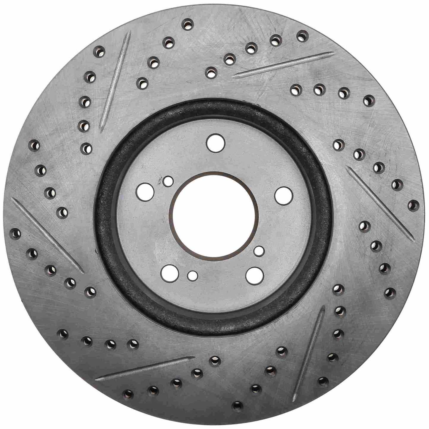StopTech 2017 Honda CR-V Sport Drilled & Slotted Rotor - Left Front 127.40096L