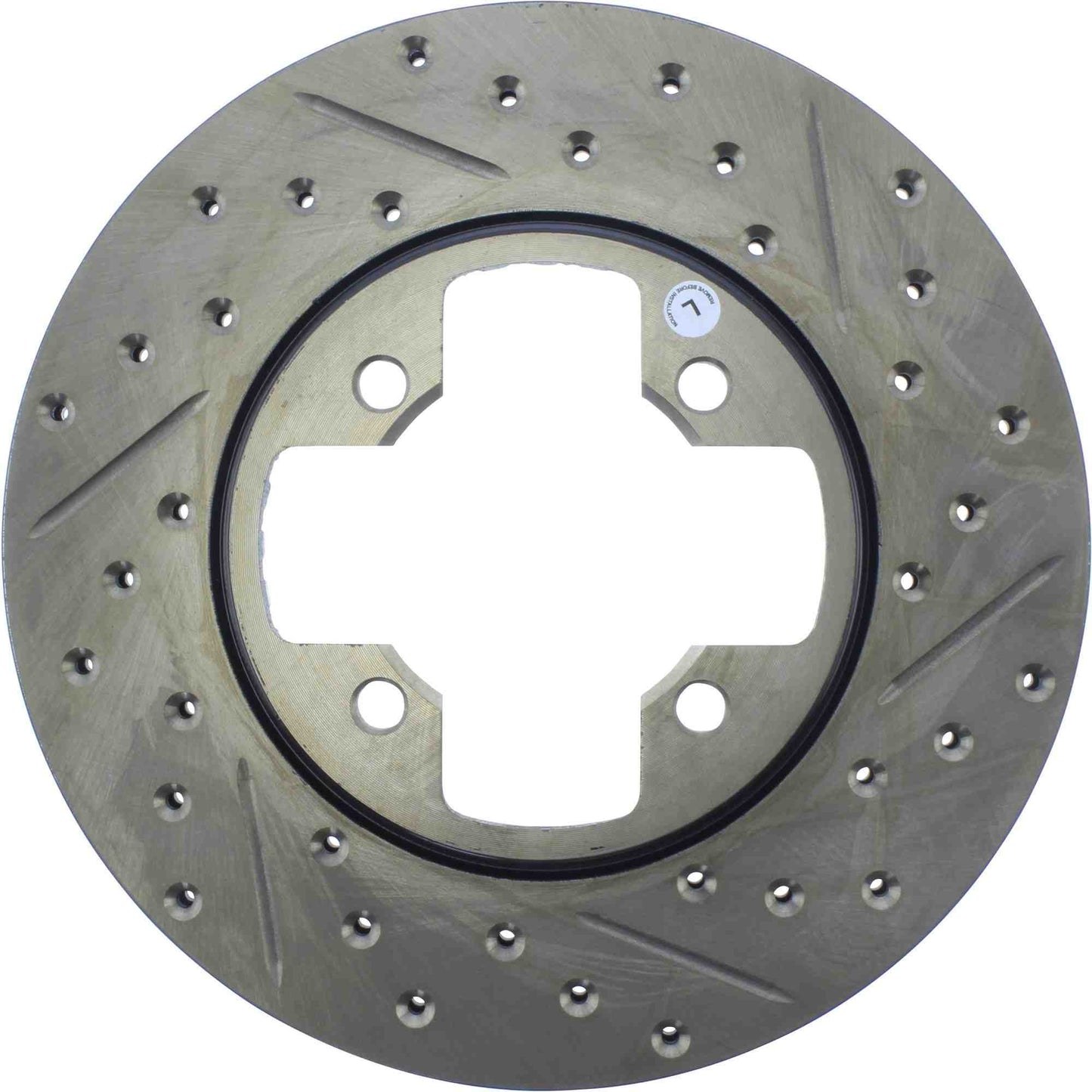 StopTech Slotted & Drilled Sport Brake Rotor 127.42005L