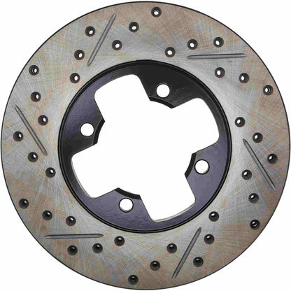 StopTech Slotted & Drilled Sport Brake Rotor 127.42005R