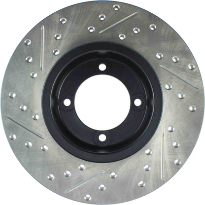 StopTech Sport Drilled & Slotted Brake Rotor Front Left 127.42011L