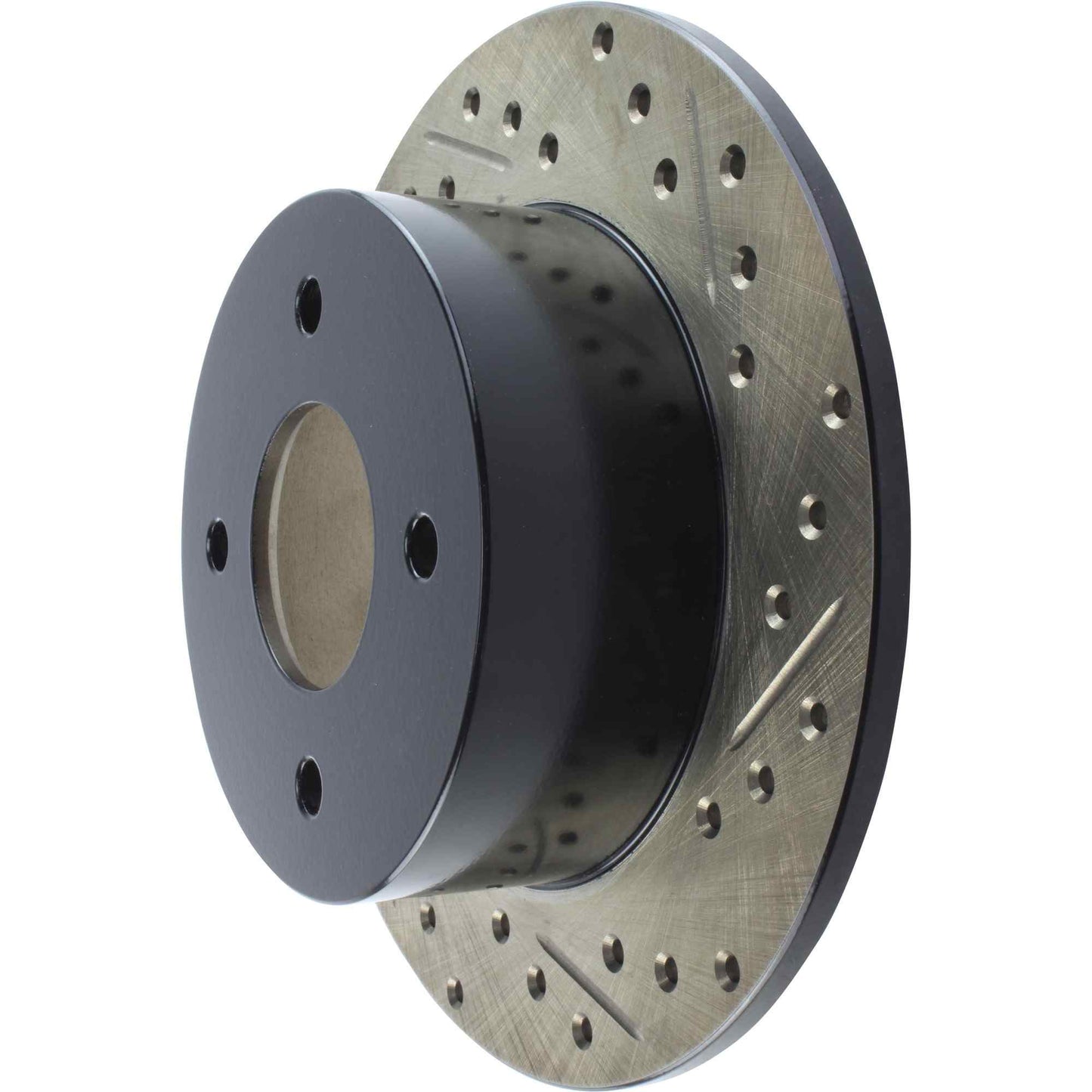 StopTech Nissan 81 280ZX SportStop Slotted & Drilled Left Rear Rotor 127.42014L