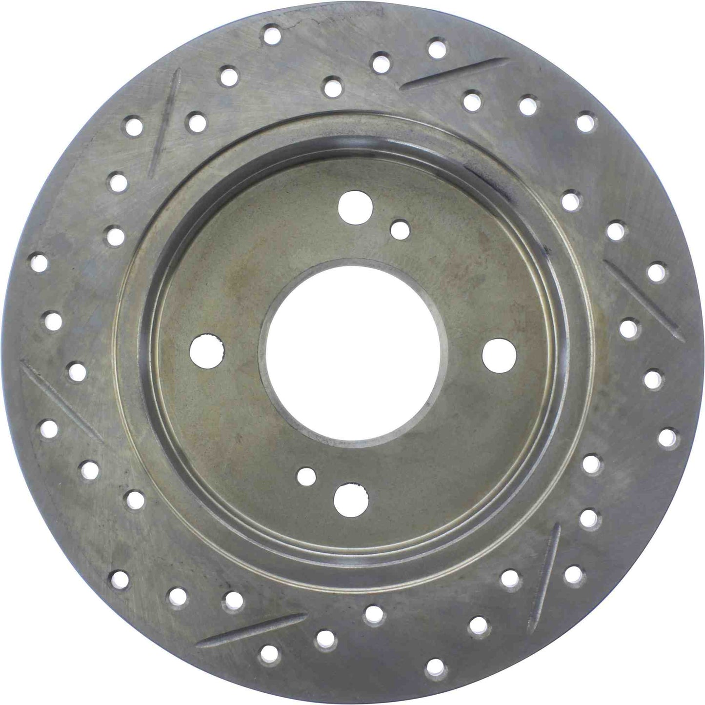 StopTech Slotted & Drilled Sport Brake Rotor 127.42016L