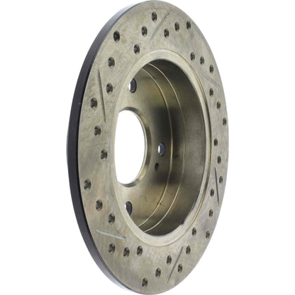 StopTech Slotted & Drilled Sport Brake Rotor 127.42016L