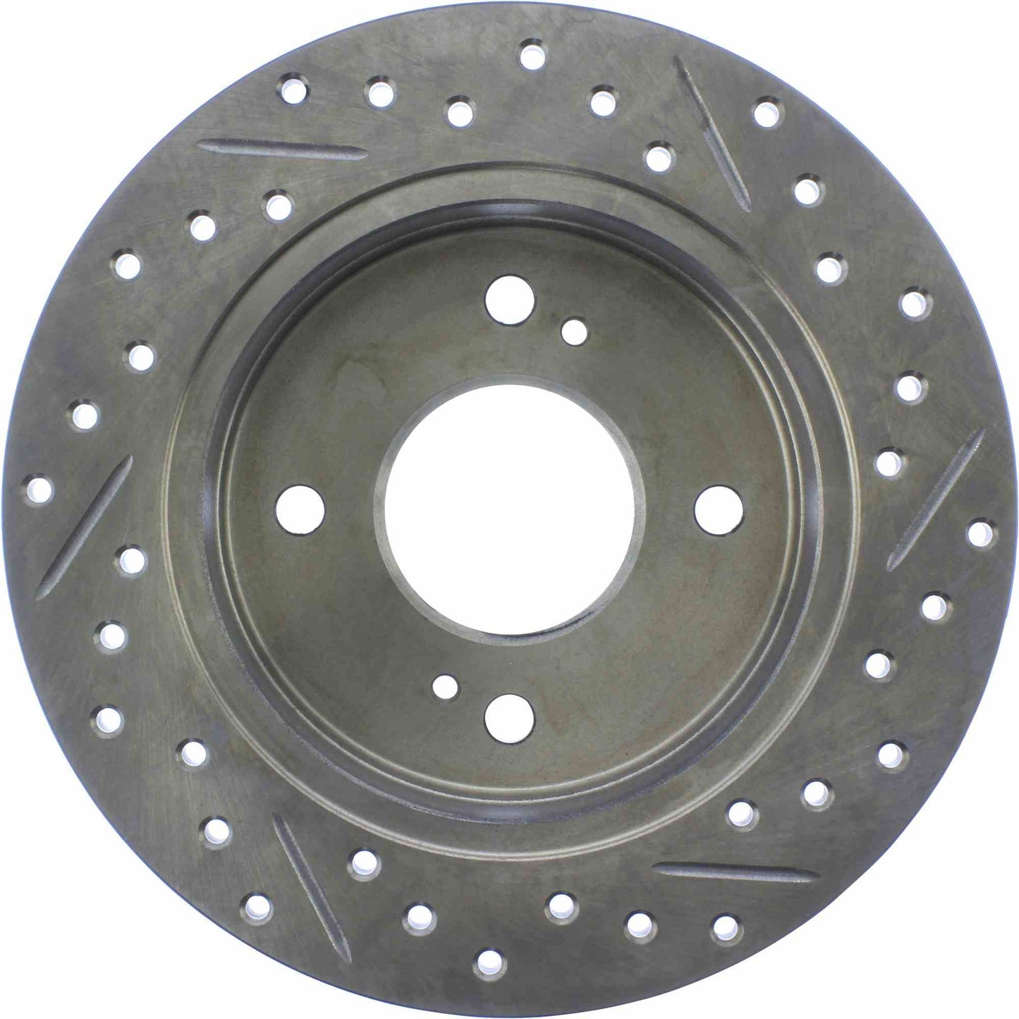 StopTech Slotted & Drilled Sport Brake Rotor 127.42016R