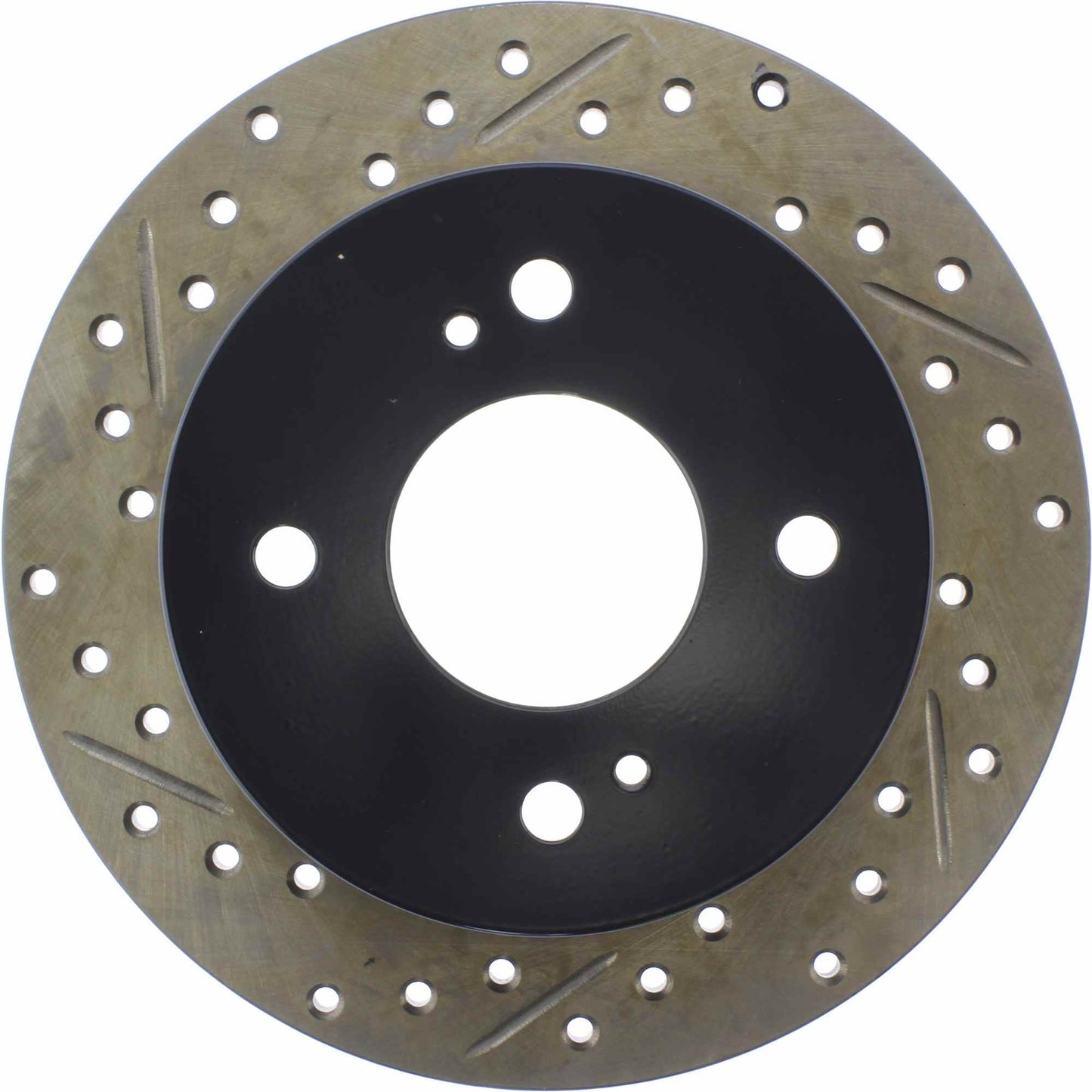 StopTech Slotted & Drilled Sport Brake Rotor 127.42016R