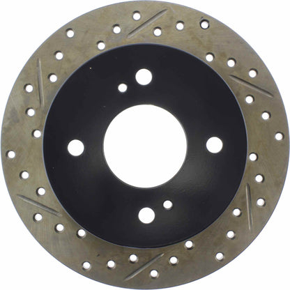 StopTech Slotted & Drilled Sport Brake Rotor 127.42016R