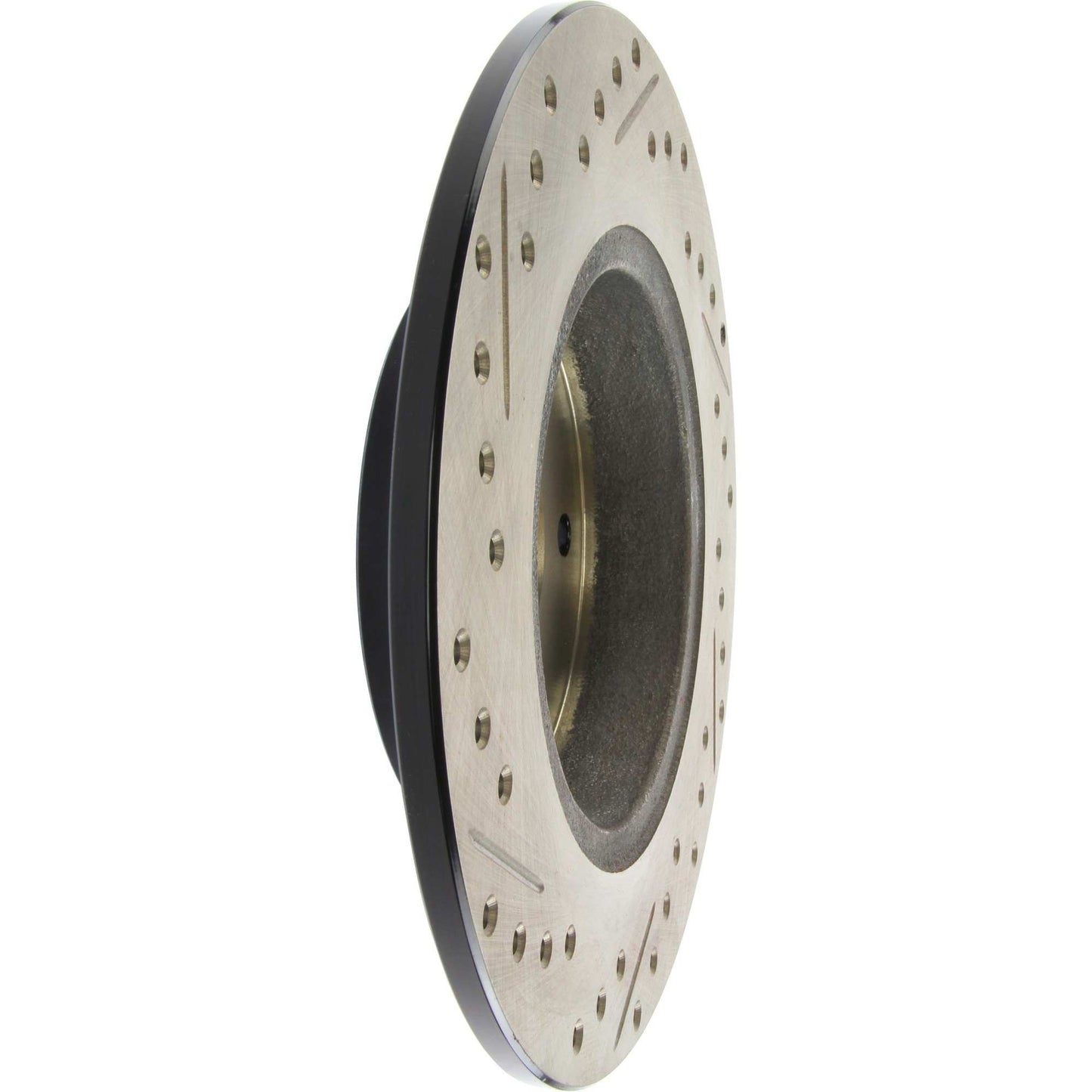 StopTech Sport Drilled/Slotted Brake Rotor; Rear Left