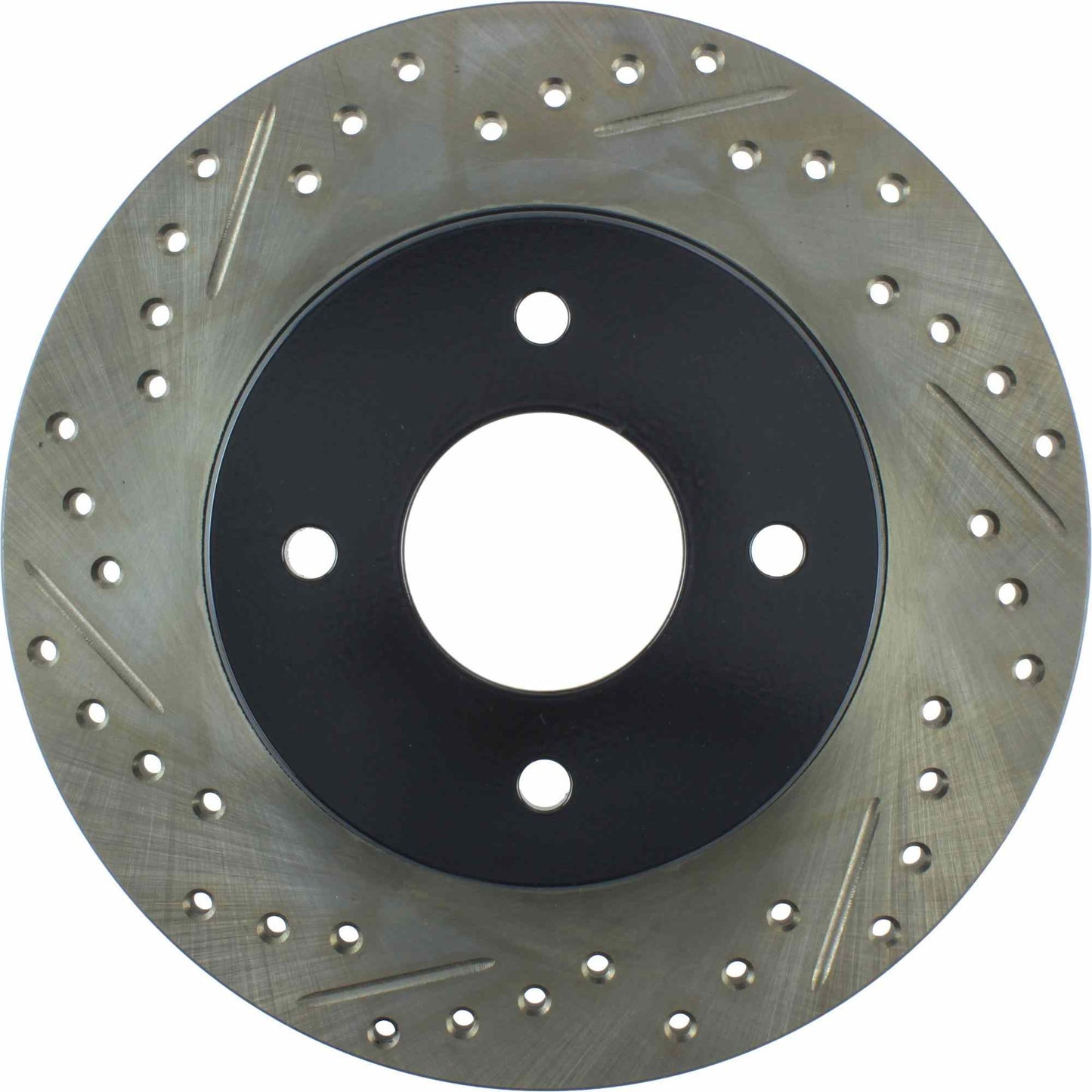 StopTech Sport Drilled/Slotted Brake Rotor; Rear Right