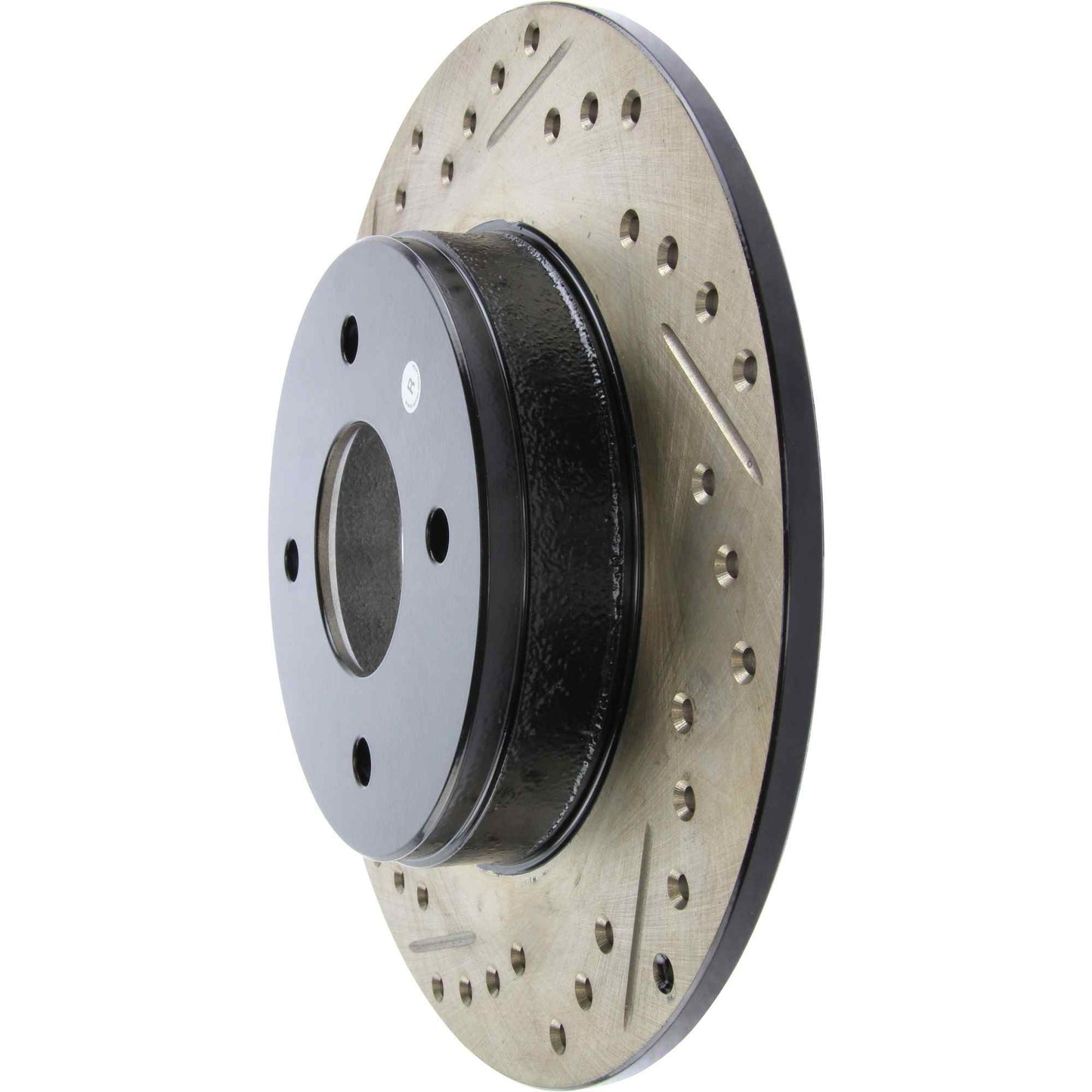 StopTech Sport Drilled/Slotted Brake Rotor; Rear Right