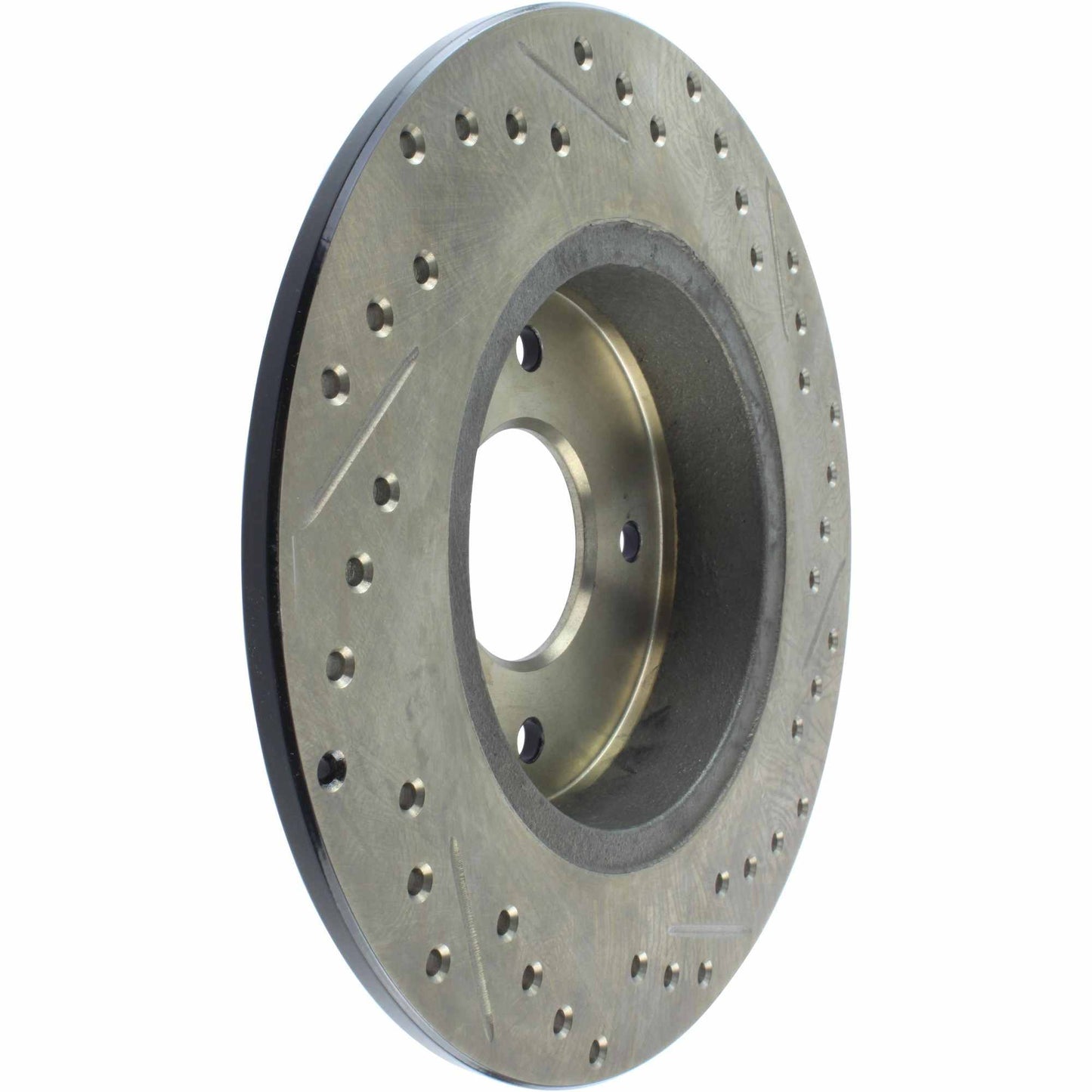 StopTech Sport Drilled/Slotted Brake Rotor; Rear Right