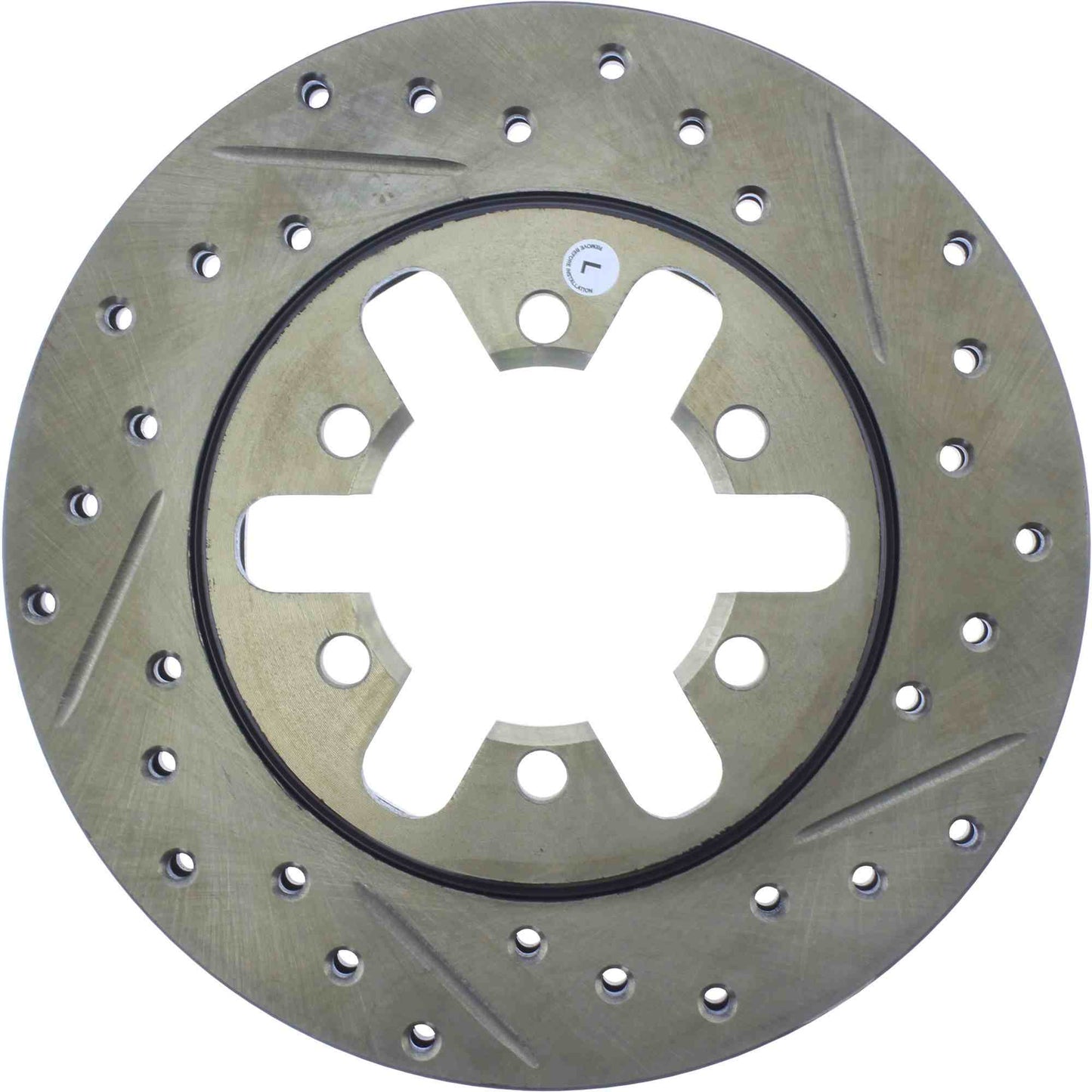 StopTech Slotted & Drilled Sport Brake Rotor 127.42024L