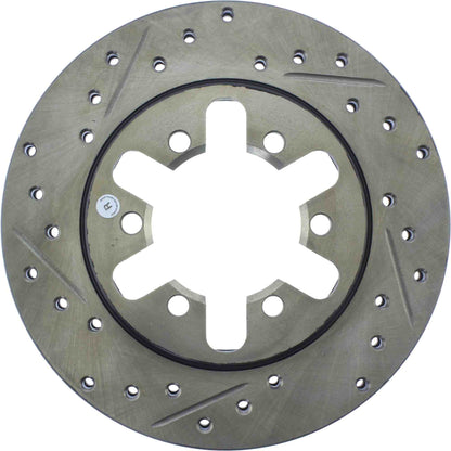 StopTech Slotted & Drilled Sport Brake Rotor 127.42024R