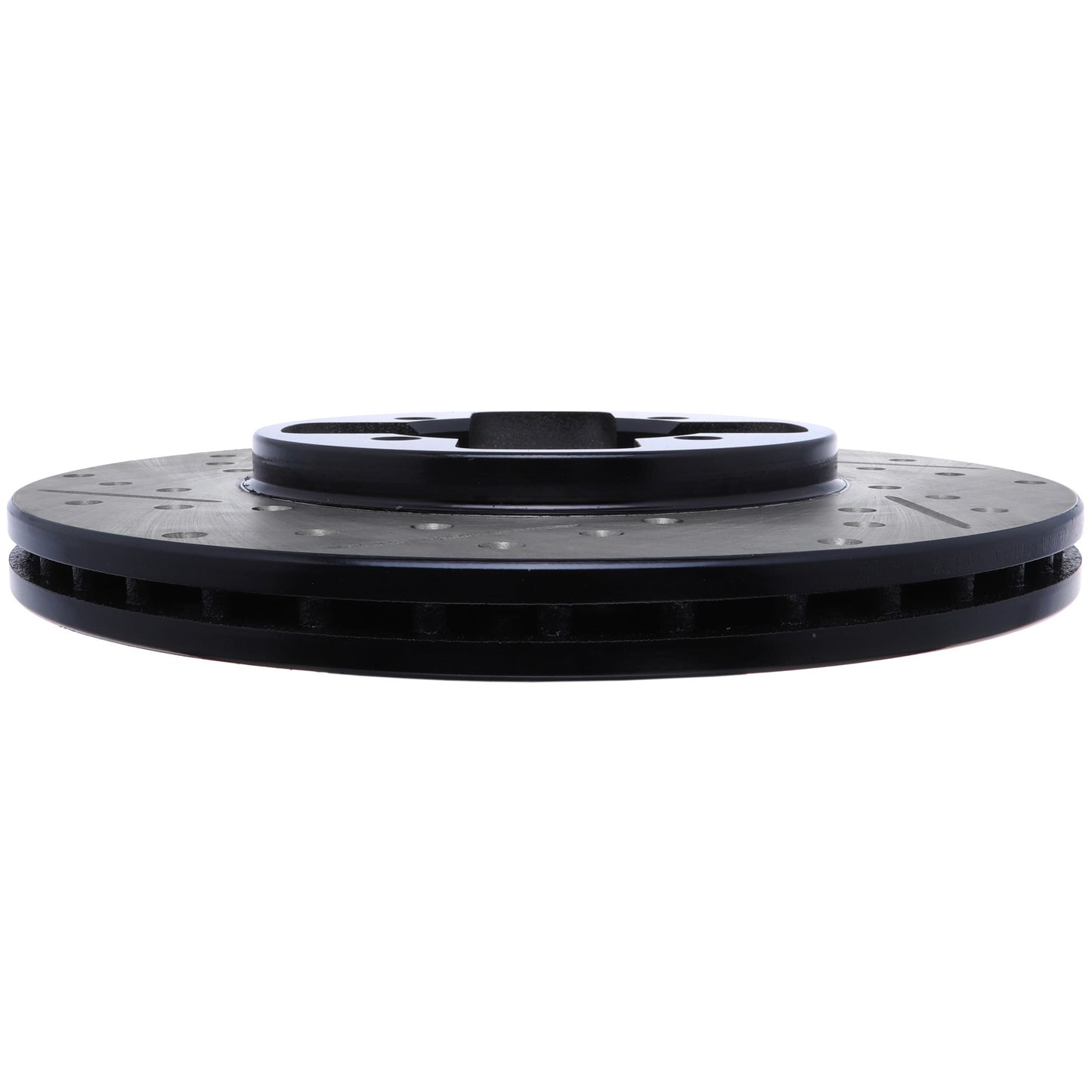 StopTech Power Slot 84-85 Nissan 300ZX Slotted & Drilled Right Front Rotor 127.42034R