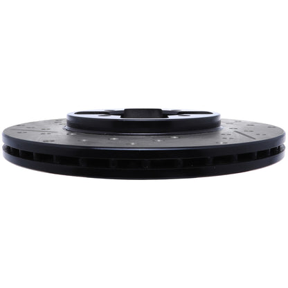 StopTech Power Slot 84-85 Nissan 300ZX Slotted & Drilled Right Front Rotor 127.42034R