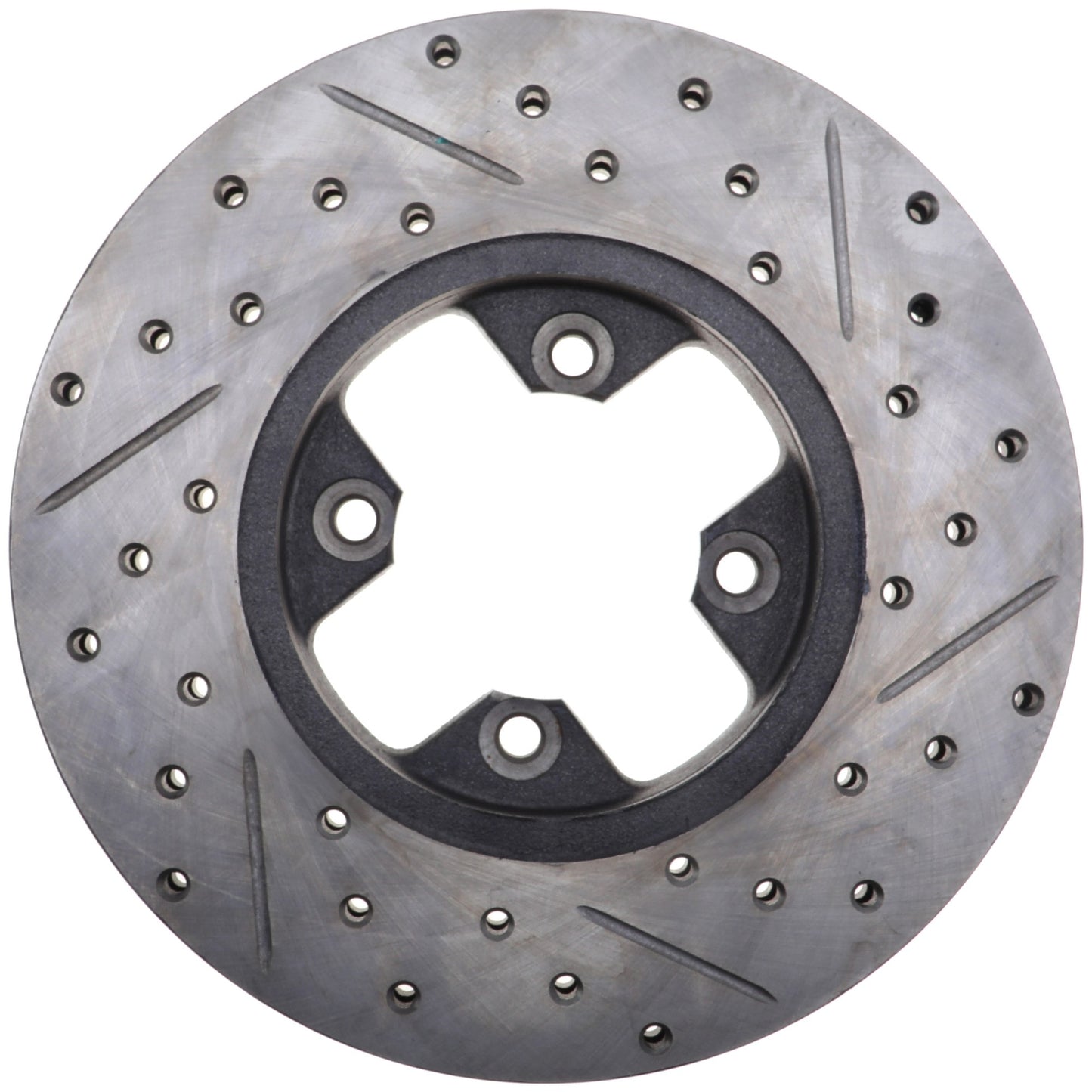StopTech Power Slot 84-85 Nissan 300ZX Slotted & Drilled Right Front Rotor 127.42034R