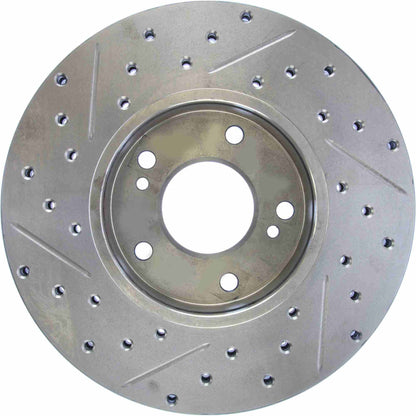 StopTech Sport Drilled & Slotted Rotor - Front Left 127.42036L
