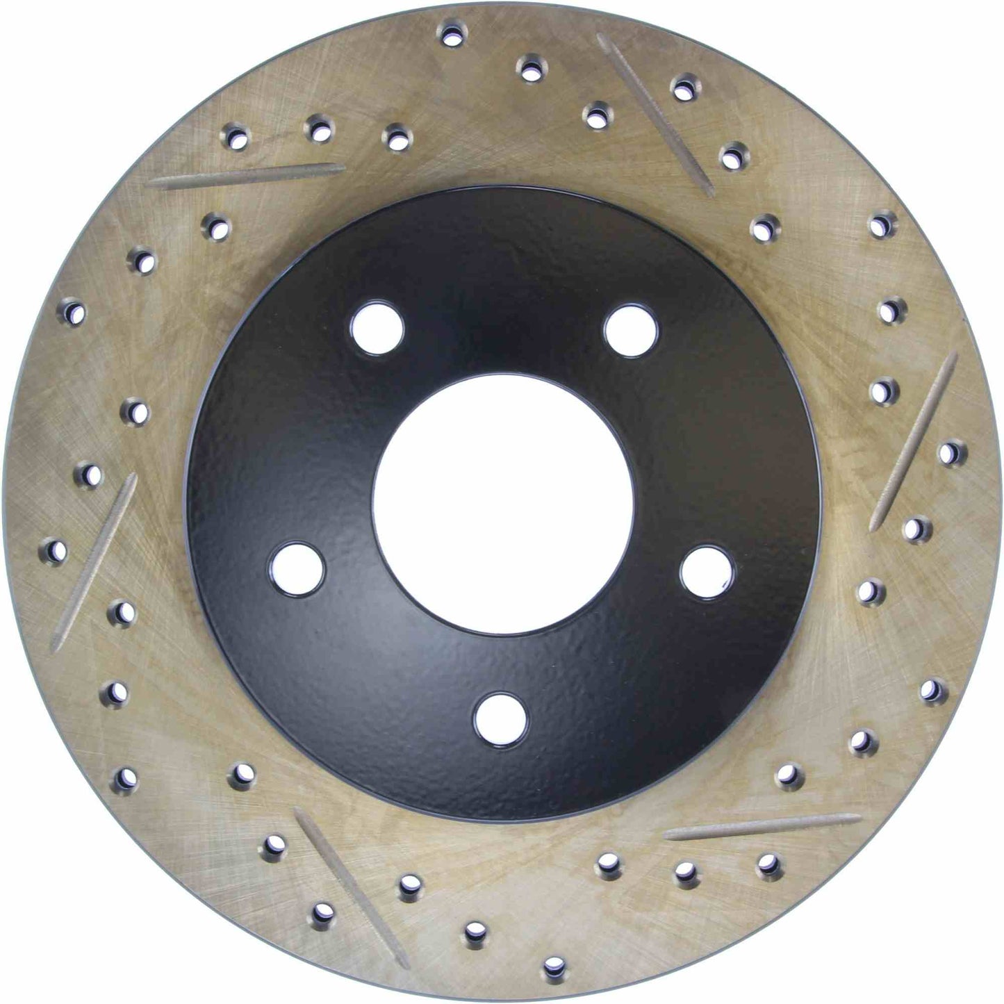 StopTech Sport Drilled & Slotted Rotor- Rear Left 127.42037L