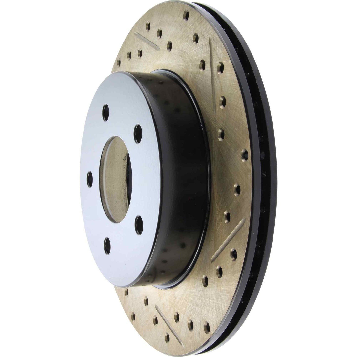 StopTech Sport Drilled & Slotted Rotor- Rear Left 127.42037L