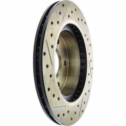 StopTech Sport Drilled & Slotted Rotor- Rear Left 127.42037L