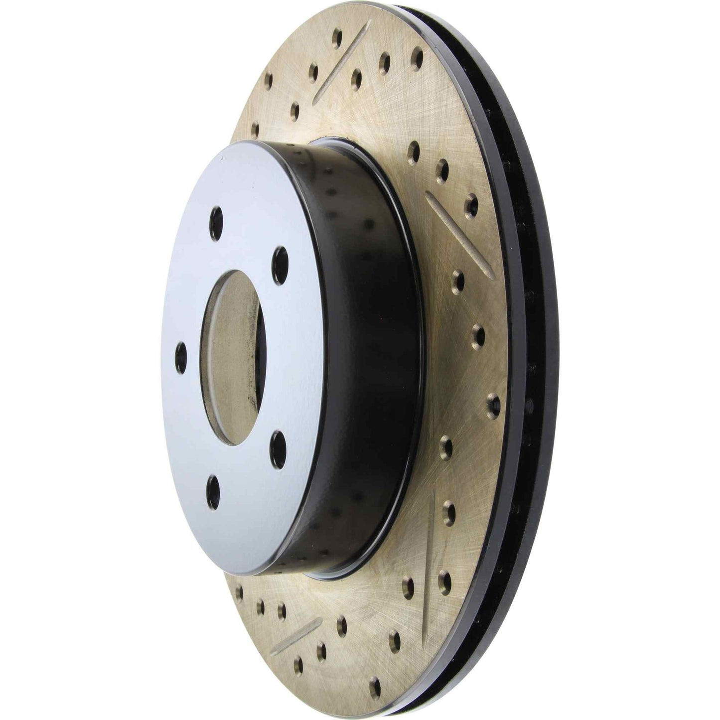 StopTech Sport Drilled & Slotted Rotor- Rear Right 127.42037R