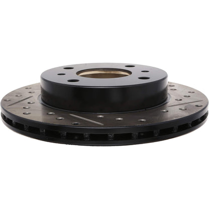 StopTech Power Slot 89-6/96 Nissan 240SX Slotted & Drilled Left Front Rotor 127.42040L
