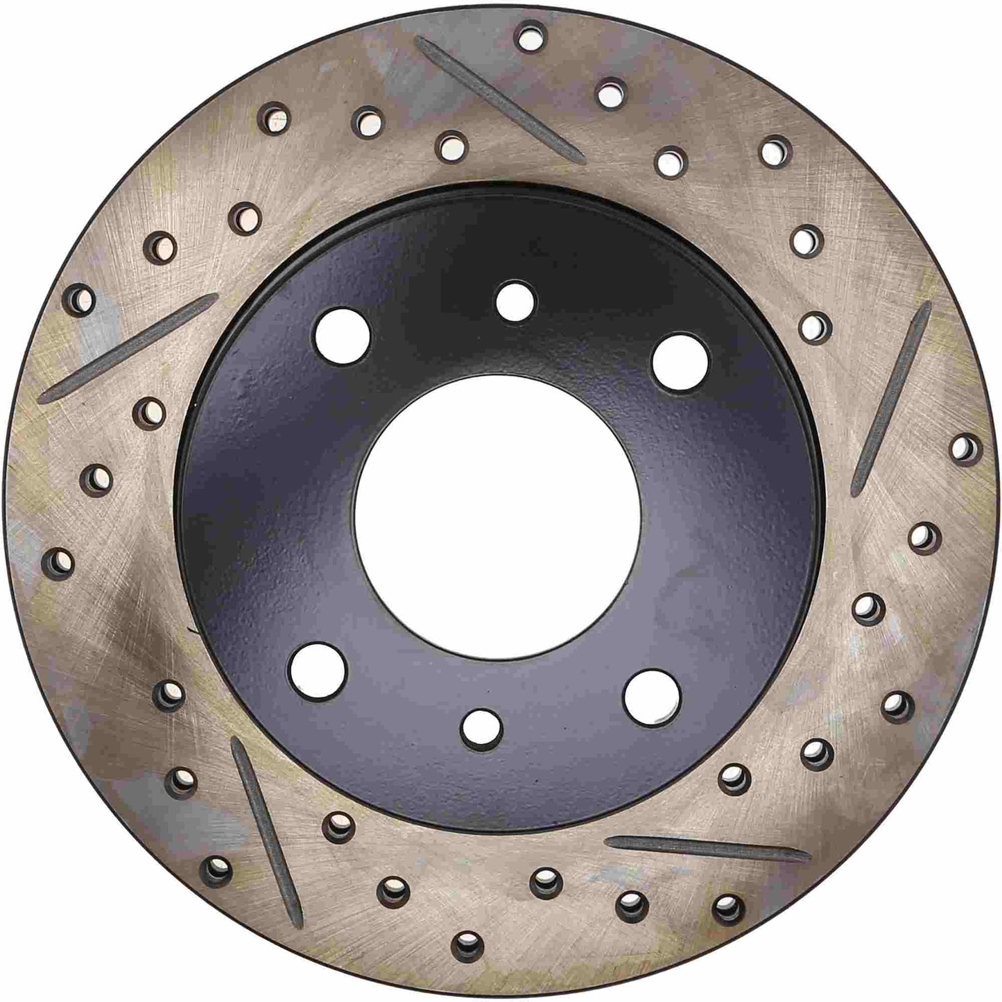 StopTech Power Slot 89-6/96 Nissan 240SX Slotted & Drilled Left Front Rotor 127.42040L