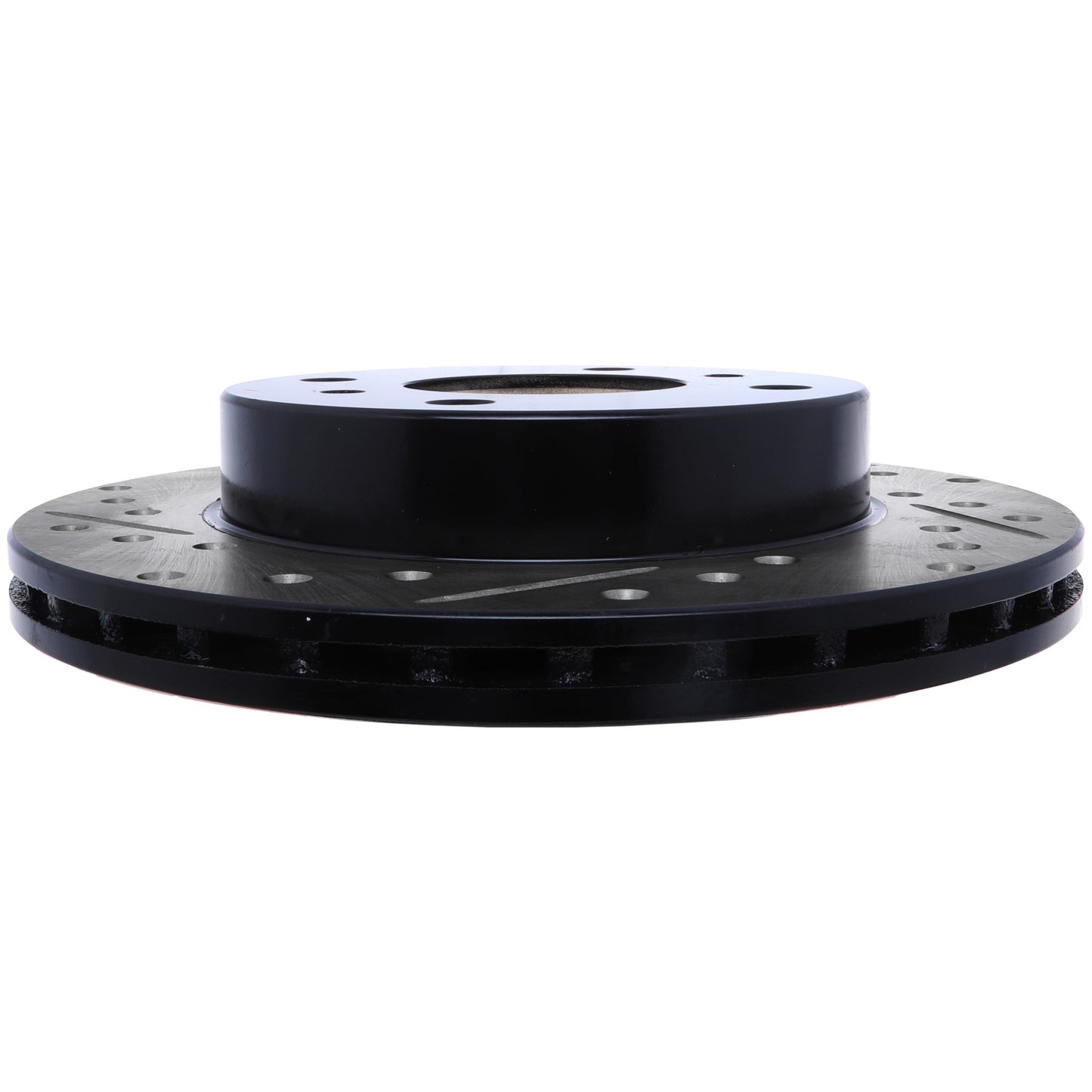 StopTech Power Slot 89-6/96 Nissan 240SX Slotted & Drilled Right Front Rotor 127.42040R