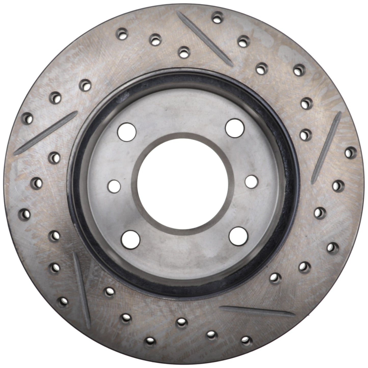 StopTech Power Slot 89-6/96 Nissan 240SX Slotted & Drilled Right Front Rotor 127.42040R