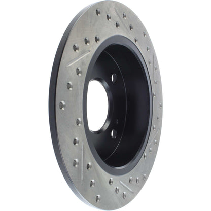 StopTech Sport Drilled/Slotted Brake Rotor; Rear Left