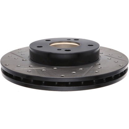 StopTech Slotted & Drilled Sport Brake Rotor 127.42046R