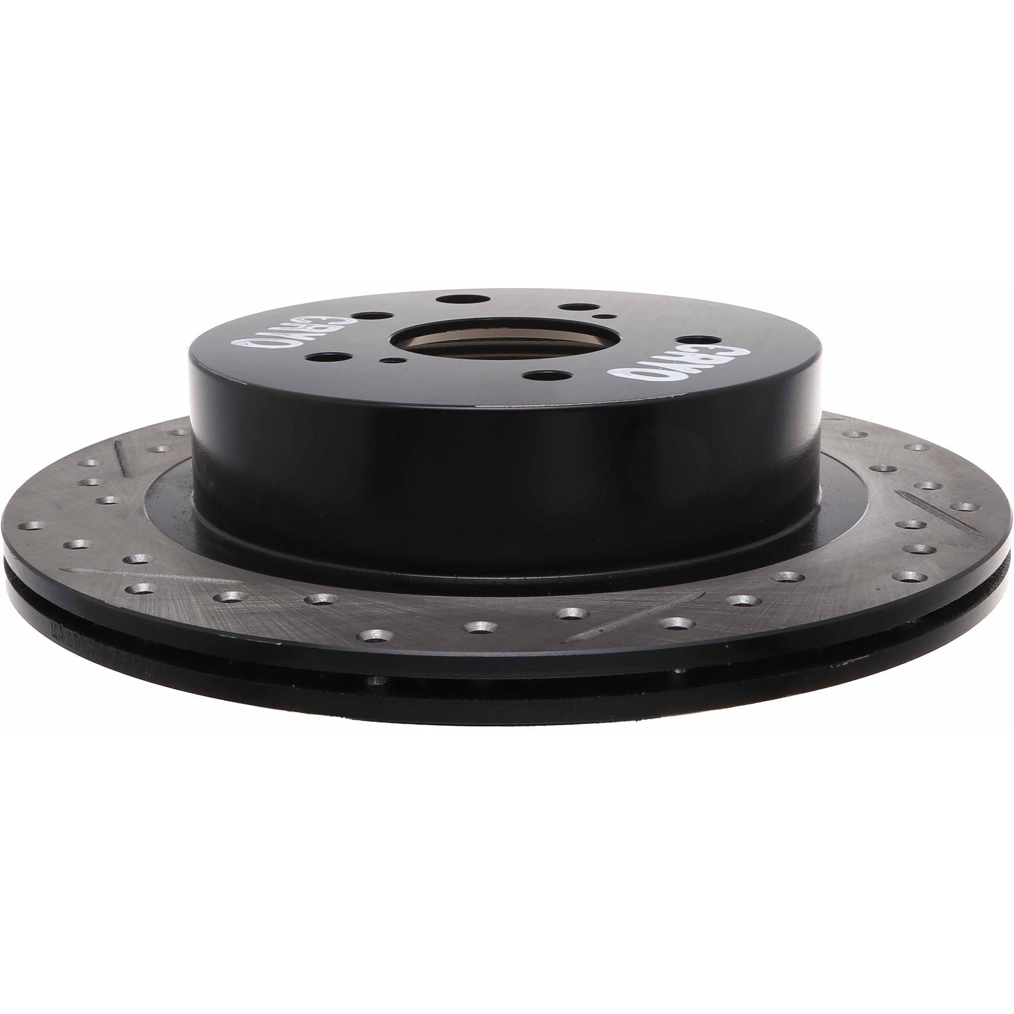 StopTech Sport Cryo Drilled/Slotted Brake Rotor; Rear Right