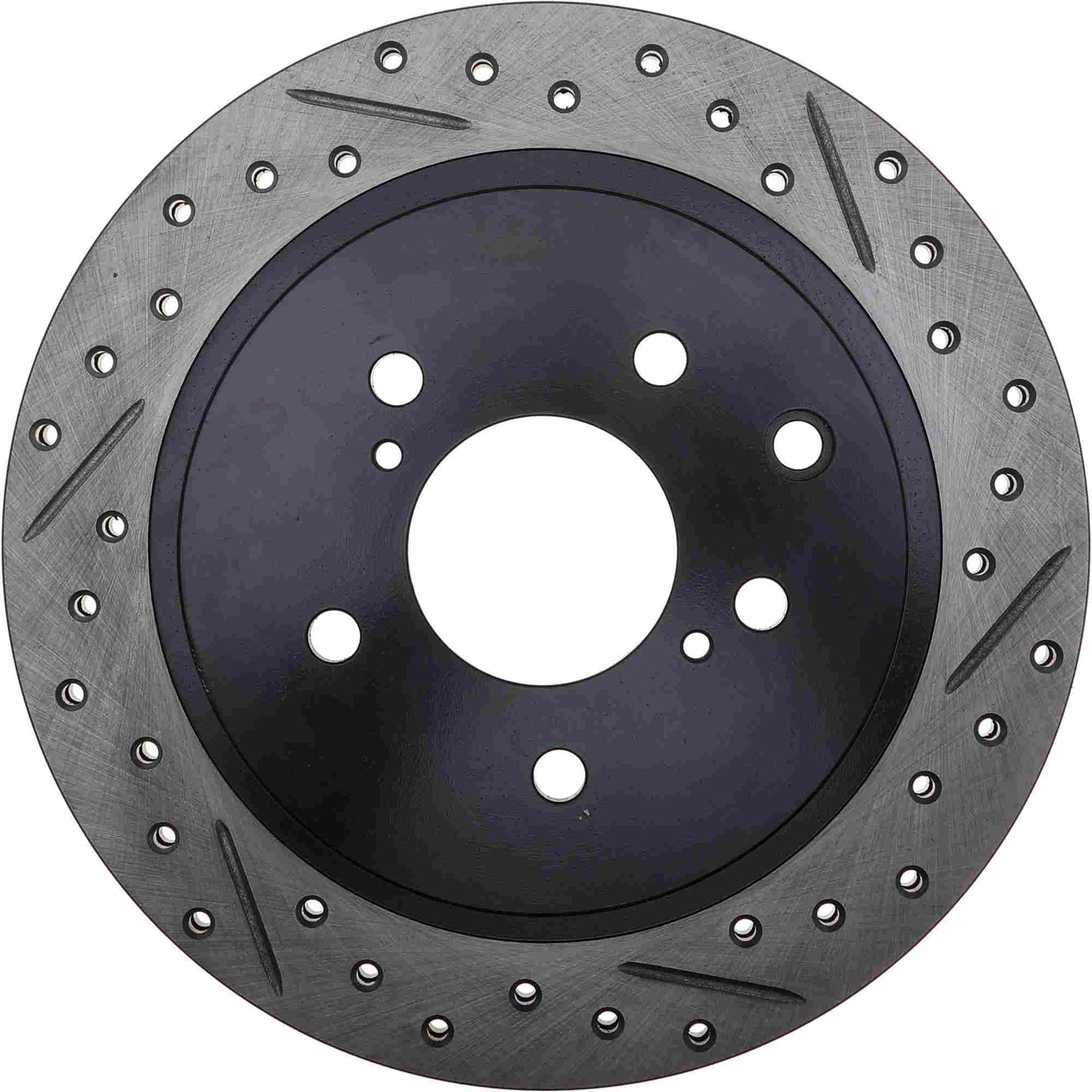 StopTech Power Slot 6/89-96 Nissan 300ZX Slotted & Drilled Left Rear Rotor 127.42047L