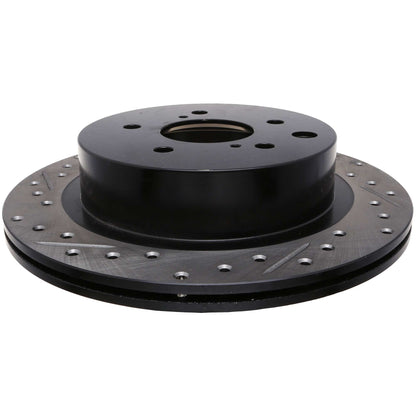 StopTech Power Slot 6/89-96 Nissan 300ZX Slotted & Drilled Right Rear Rotor 127.42047R