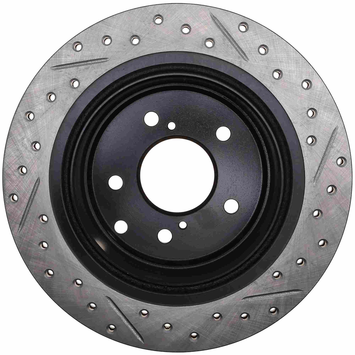 StopTech Power Slot 6/89-96 Nissan 300ZX Slotted & Drilled Right Rear Rotor 127.42047R