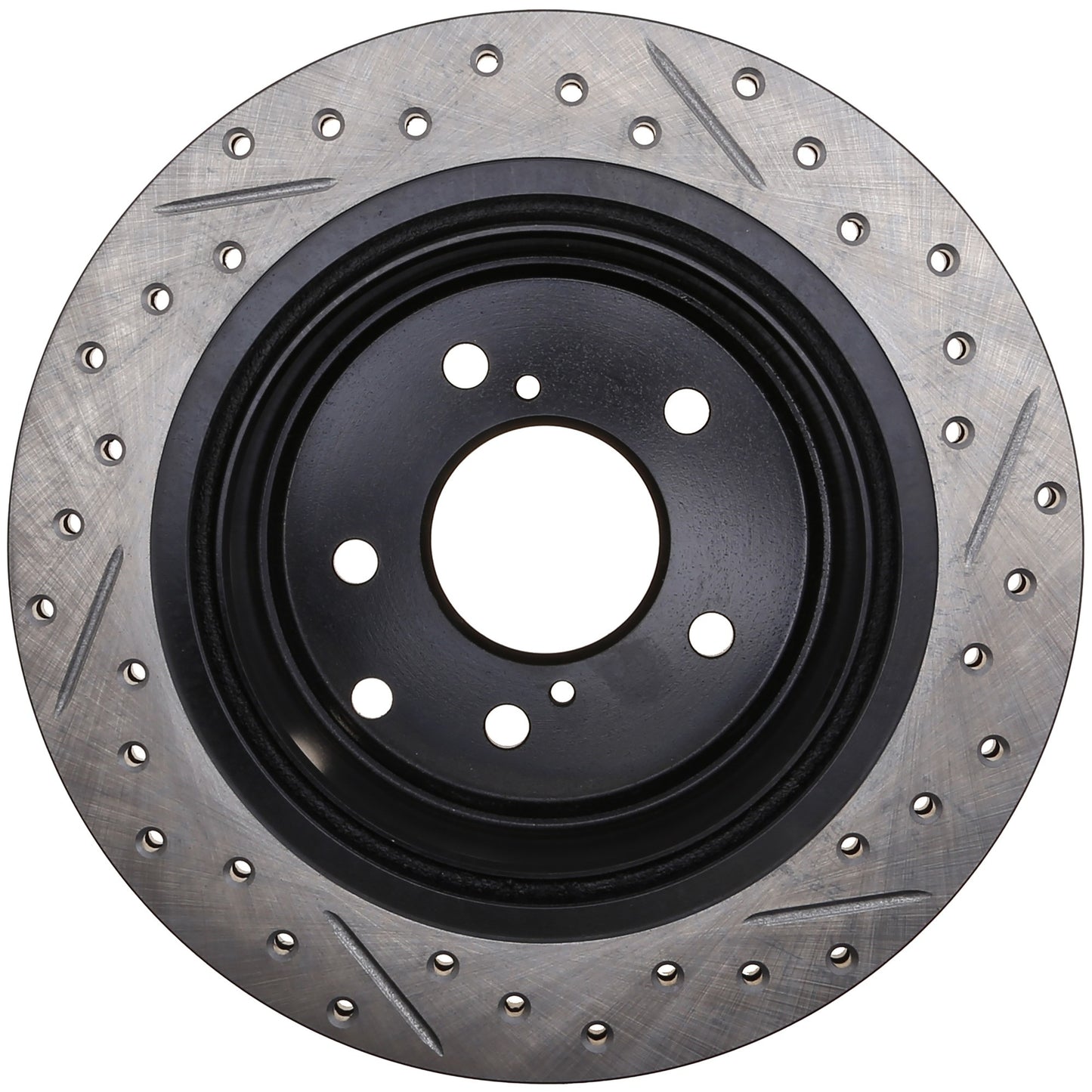 StopTech Power Slot 6/89-96 Nissan 300ZX Slotted & Drilled Right Rear Rotor 127.42047R