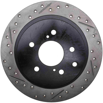StopTech Power Slot 6/89-96 Nissan 300ZX Slotted & Drilled Right Rear Rotor 127.42047R