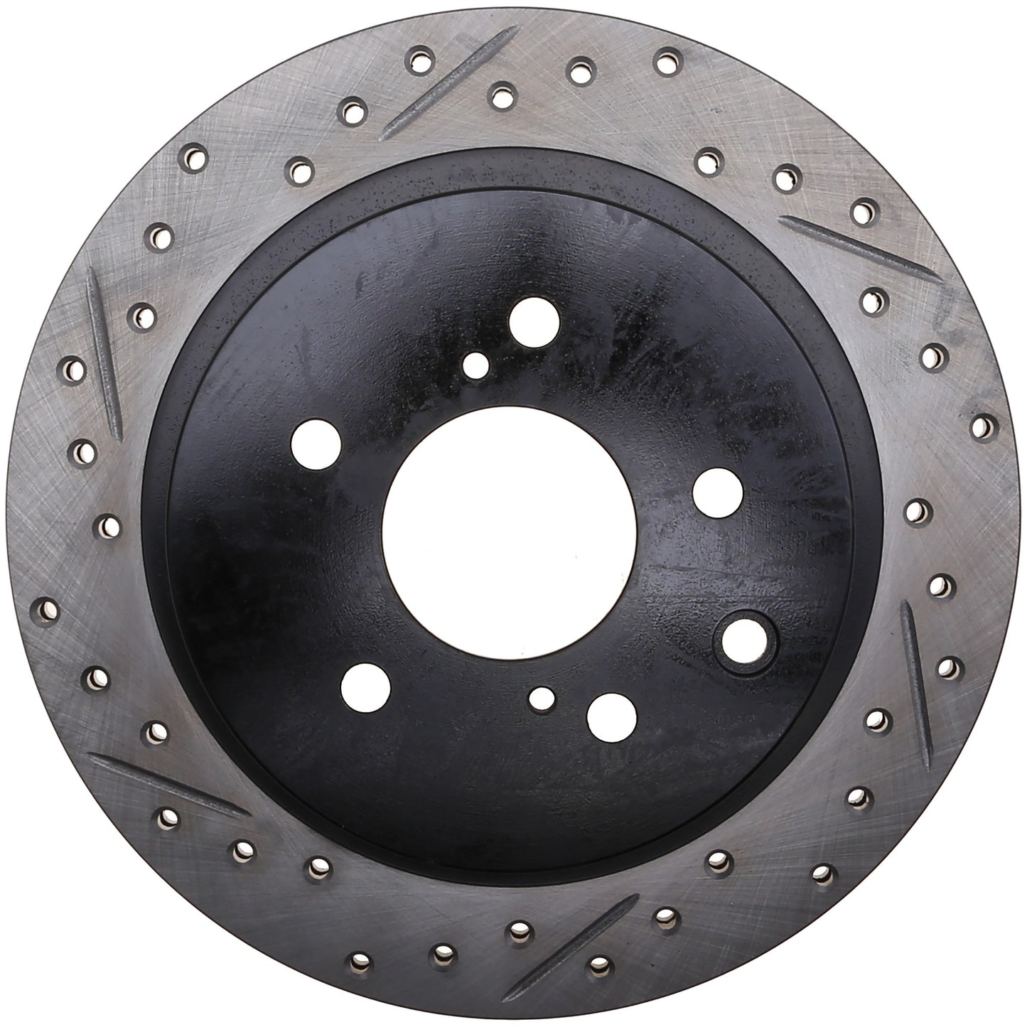 StopTech Power Slot 6/89-96 Nissan 300ZX Slotted & Drilled Right Rear Rotor 127.42047R