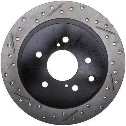 StopTech Power Slot 6/89-96 Nissan 300ZX Slotted & Drilled Right Rear Rotor 127.42047R