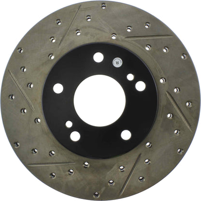 StopTech Slotted & Drilled Sport Brake Rotor 127.42048R