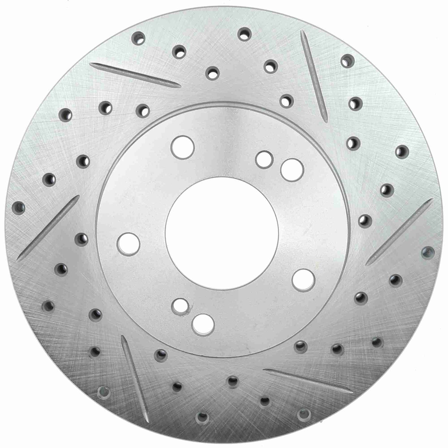 StopTech Power Slot 6/89-96 Nissan 300ZX Slotted & Drilled Left Front Rotor 127.42050L