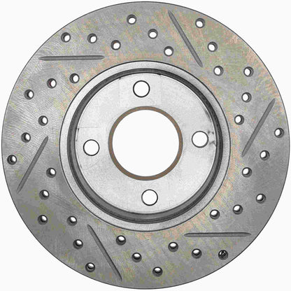 StopTech Slotted & Drilled Sport Brake Rotor 127.42052R