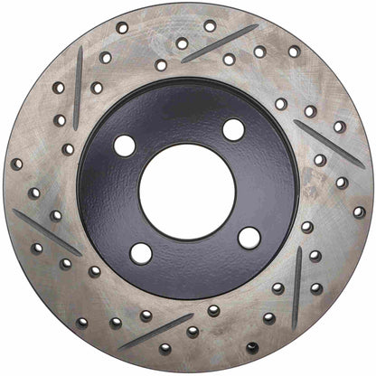 StopTech Slotted & Drilled Sport Brake Rotor 127.42052R