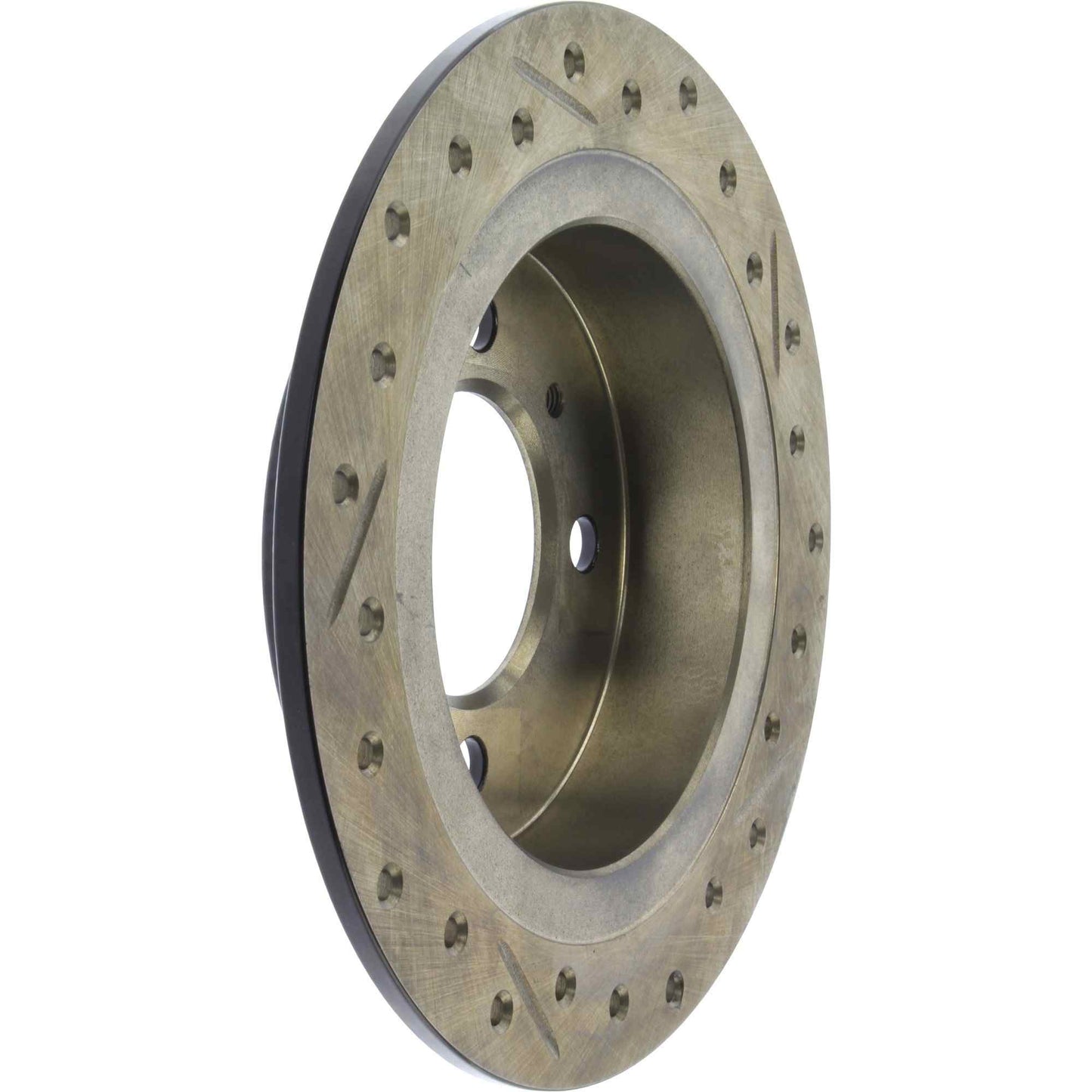 StopTech Sport Cryo Drilled/Slotted Brake Rotor; Rear Right