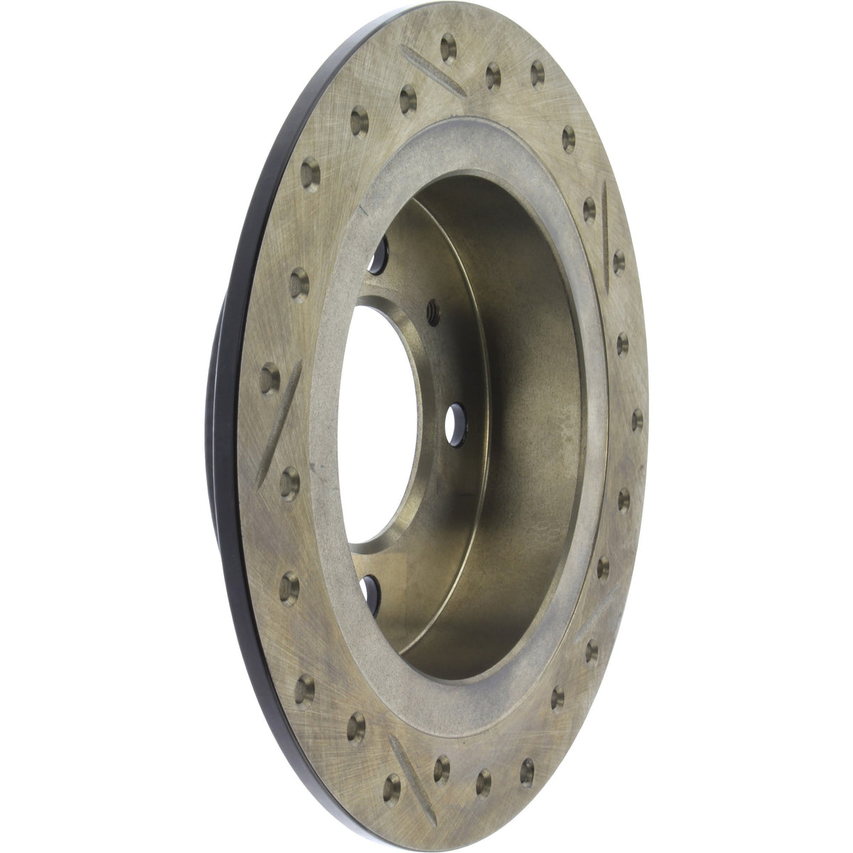StopTech Sport Cryo Drilled/Slotted Brake Rotor; Rear Right