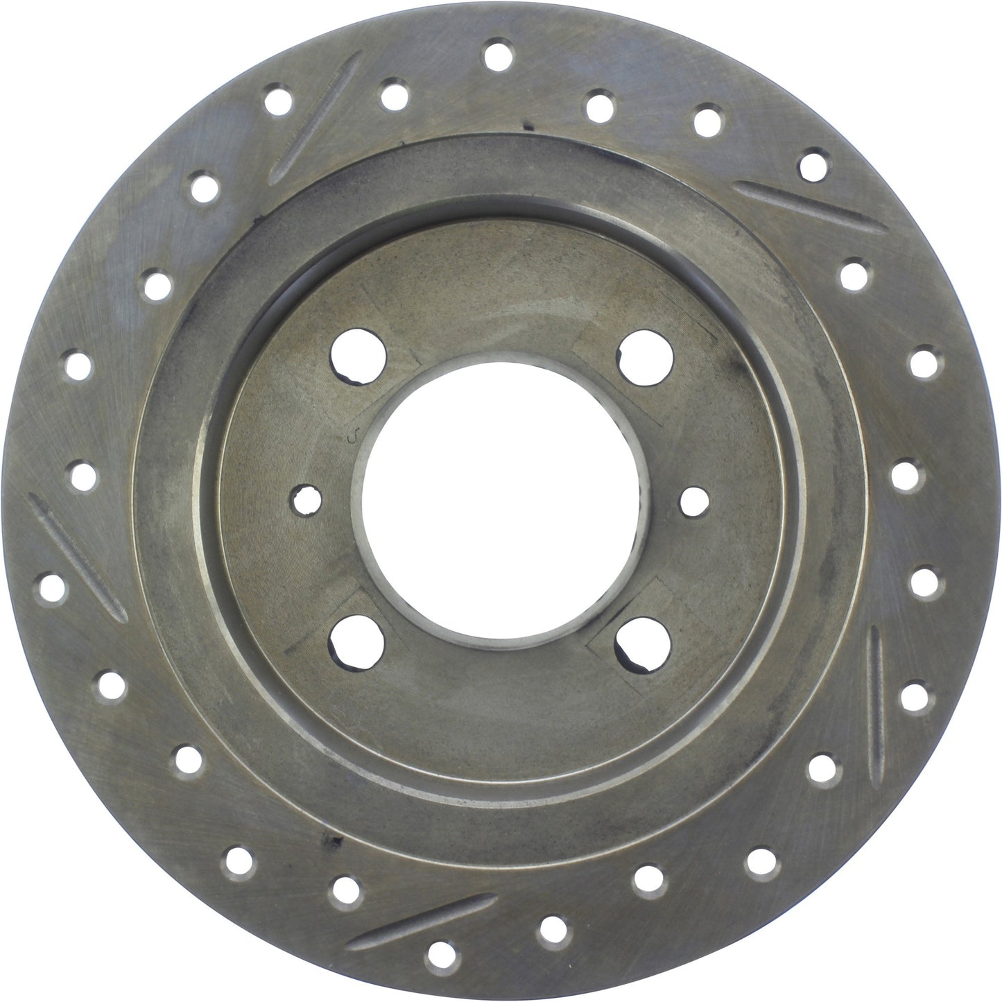 StopTech 95-99 Nissan 200SX / 91-99 Sentra (Exc Wagon) Slotted & Drilled Left Rear Rotor 127.42054L