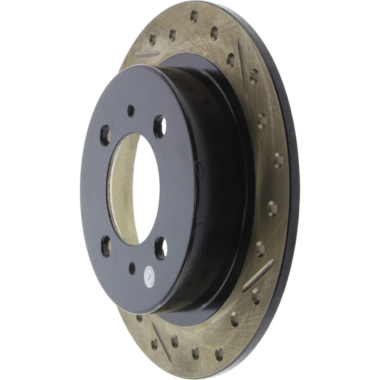 StopTech 95-99 Nissan 200SX / 91-99 Sentra (Exc Wagon) Slotted & Drilled Left Rear Rotor 127.42054L