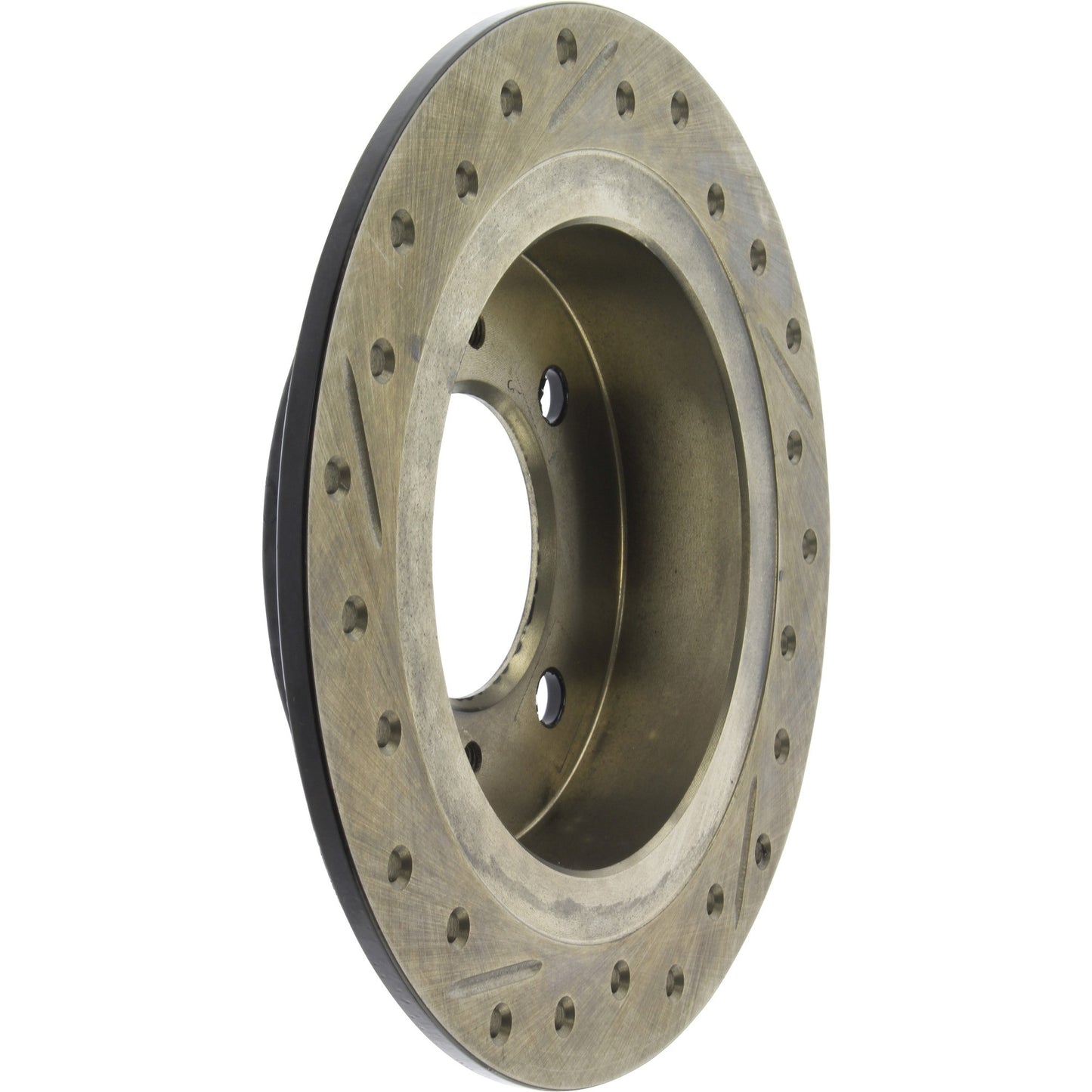 StopTech 95-99 Nissan 200SX / 91-99 Sentra (Exc Wagon) Slotted & Drilled Left Rear Rotor 127.42054L