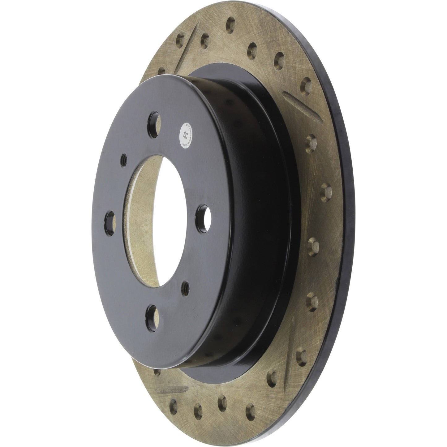 StopTech 95-99 Nissan 200SX / 91-99 Sentra (Exc Wagon) Slotted & Drilled Right Rear Rotor 127.42054R